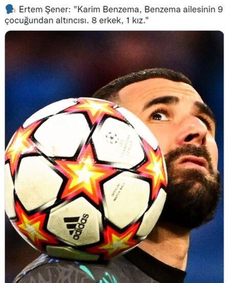 Şampiyonlar Ligi'ne damga vuran benzetme! Ertem Şener sosyal medyada gündem oldu G4