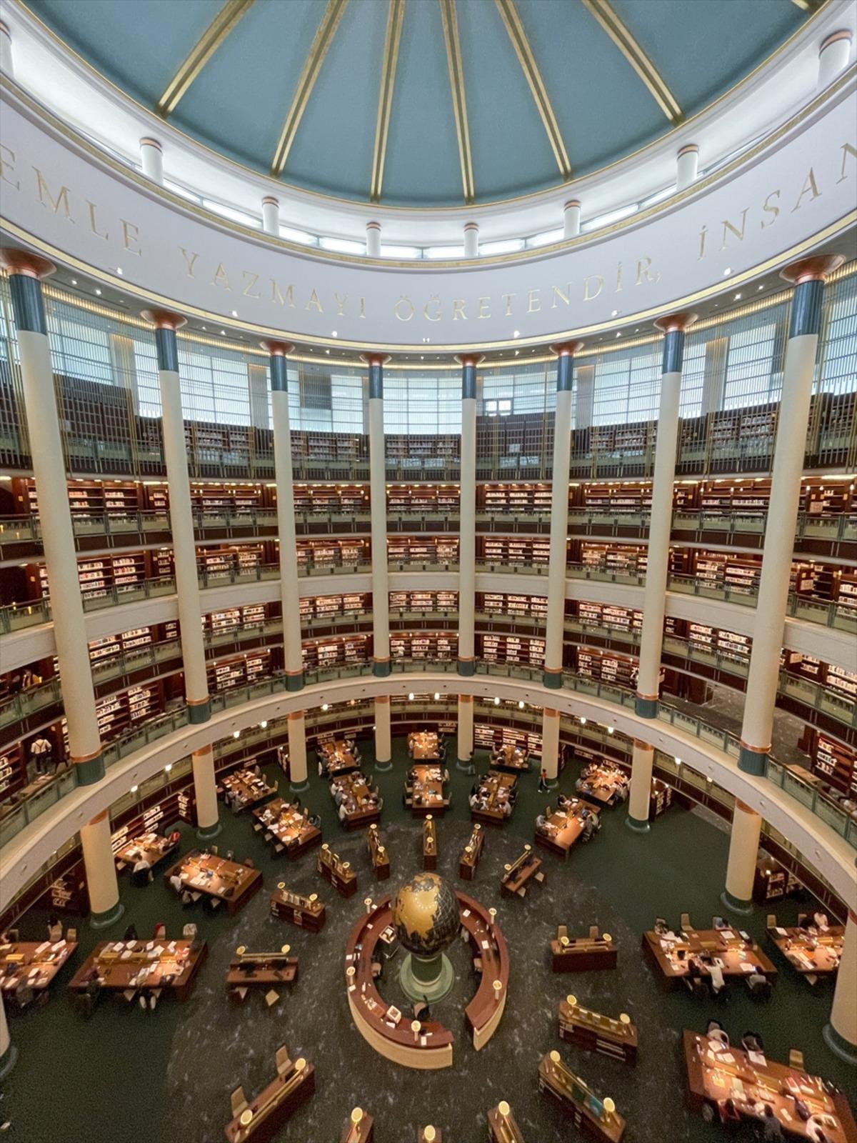 Cumhurbaşkanlığı Millet K&uuml;t&uuml;phanesi'nden 56 &uuml;lkeye kitap bağışı