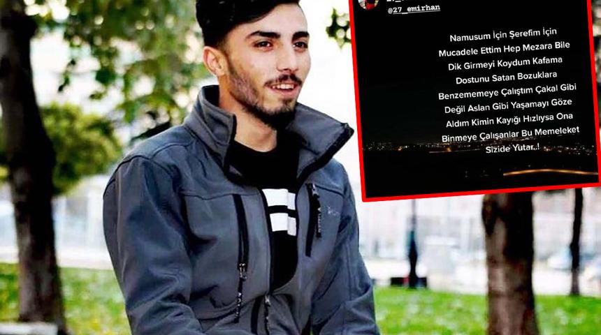 Aracında ölü bulundu, sosyal medya paylaşımı şaşırttı! 'Mezara bile başım dik girmeyi kafaya koydum'