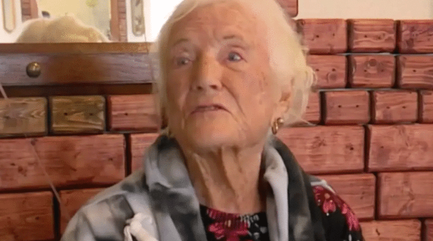 II. Dünya Savaşı'nda hemşireydi! 100.yaş gününü bakın nasıl kutladı