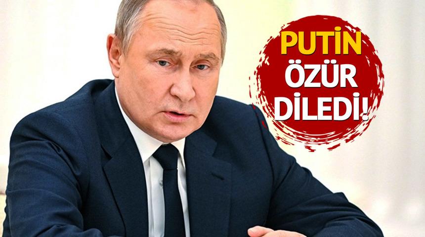 Günlerdir sürüyordu... Çok konuşulacak gelişme! Putin özür diledi
