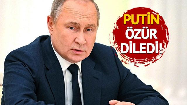 Günlerdir sürüyordu... Çok konuşulacak gelişme! Putin özür diledi