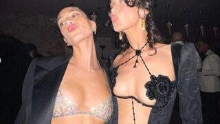 Bella Hadid arşivini açtı! Müstehcen pozları olay oldu