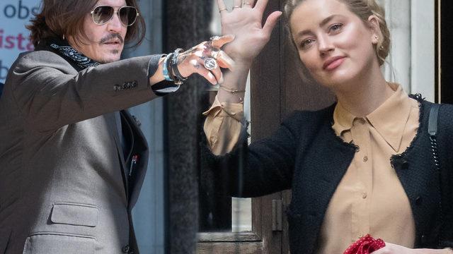 Amber Heard Johnny Depp'in kendisine votka şişesiyle cinsel tacizde bulunduğunu iddia ederken gözyaşlarına boğuldu