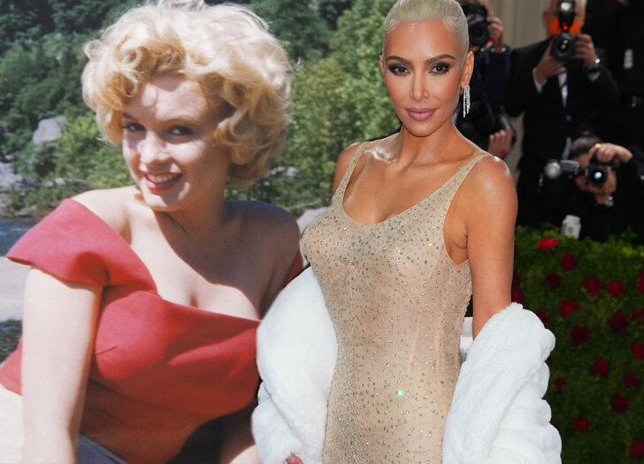 Kim Kardashian'a Marilyn Monroe'nun saçını hediye ettiler