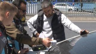Kadıköy'de taksi denetimi! 196’şar lira para cezası kesildi