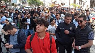 Balıkesir'de şaşkına çeviren olay! İntihar girişimini film izler gibi izlediler