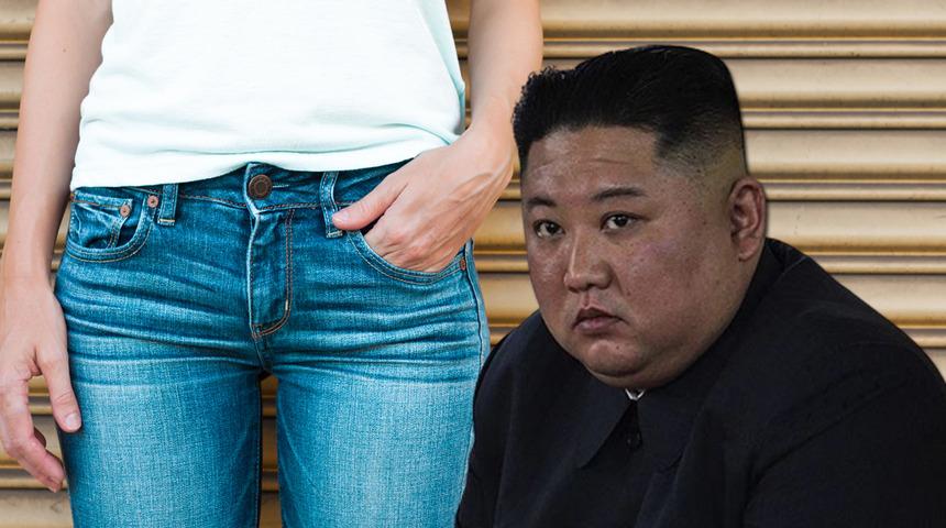 Kuzey Kore'de dar kesim pantolon giymek yasaklandı! Kim Jong Un'un kararı dünya basınında gündem oldu