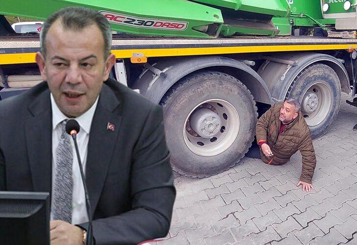 Kemikler çıkınca durduruldu! Mezarlıktan geçecek yol nedeniyle gerginlik... "Ben de o yolu açmazsam adam değilim"