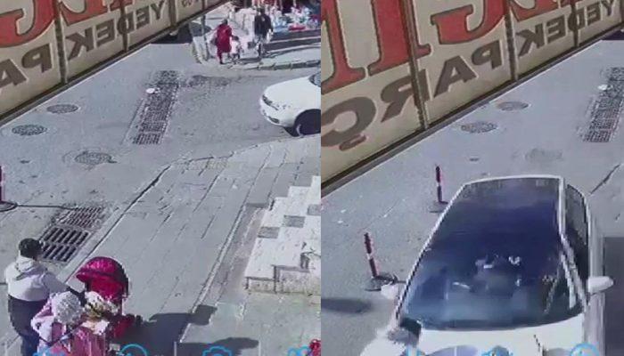 Akılalmaz kaza! Ters yöne girdi, 1'i bebek 3 kişiyi ezdi