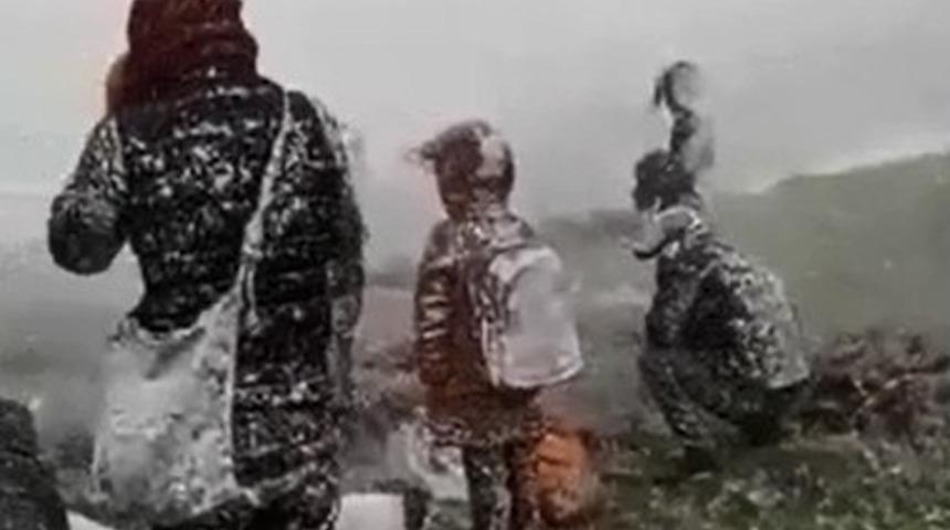 Pancar toplamaya gitmişlerdi! Hayatlarının şokunu yaşadılar