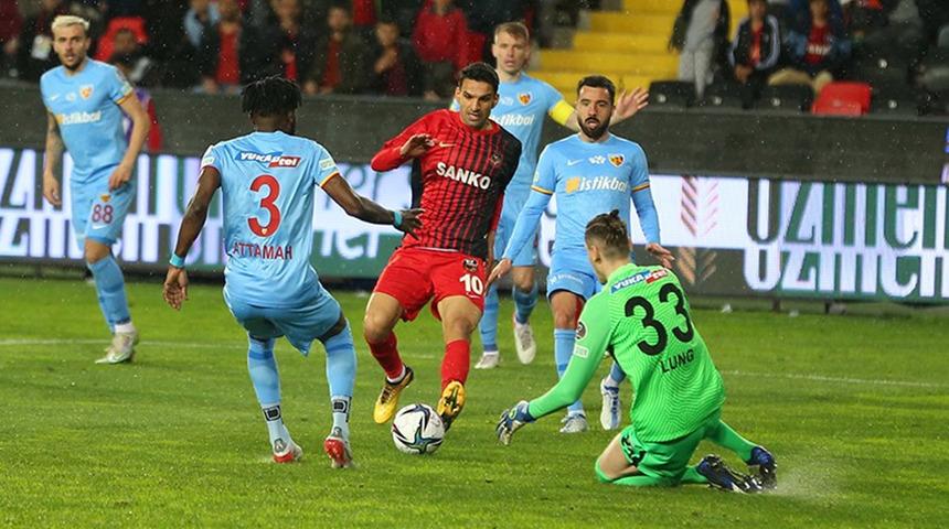 Gaziantep'te puanlar paylaşıldı! Kayserispor 1 puanı kaptı