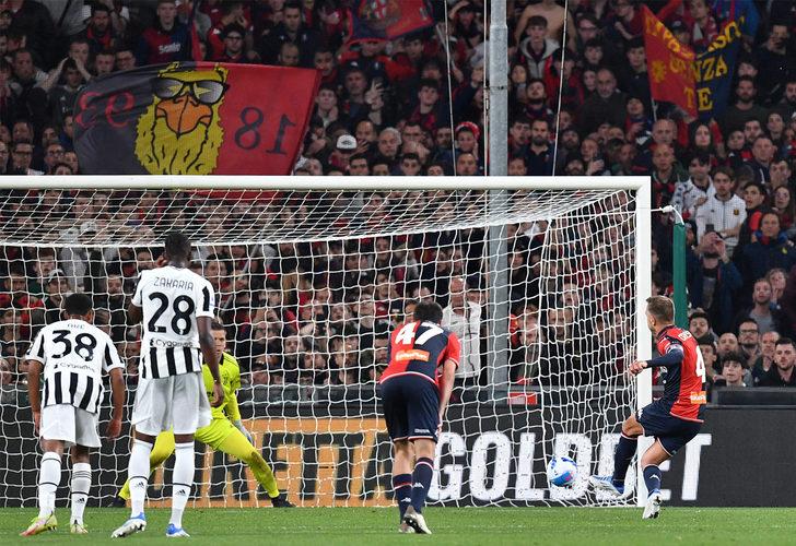 Juventus, Genoa karşısında son dakikalarda gelen gollerle yıkıldı