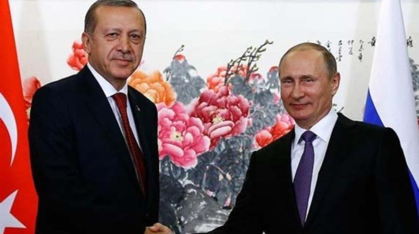 Erdoğan, Putin ile telefonda g&ouml;r&uuml;şt&uuml;
