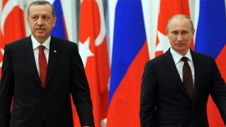 Erdoğan, Putin ile Suriye'yi görüştü