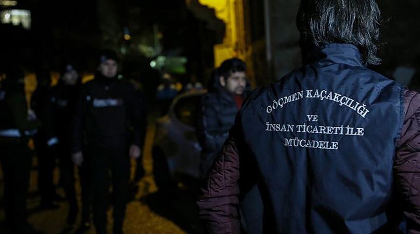 İstanbul'da düzensiz göçmen uygulaması: Yakalandılar!