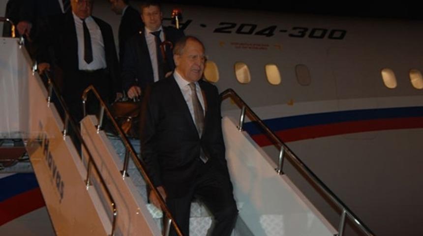 Rusya Dışişleri Bakanı Lavrov T&uuml;rkiye'de
