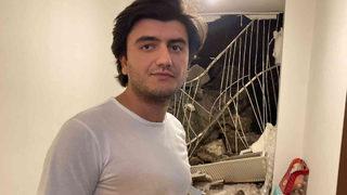 İzmir’de tarihi asansör çevresinde faciadan dönüldü: Kopan kaya parçası evin içine düştü