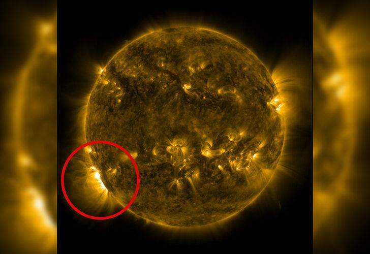 2022'nin en şiddetli üçüncü güneş patlaması... Atlantik Okyanusu'nu vurdu, NASA'nın yakaladığı görüntü şaşkına çevirdi!