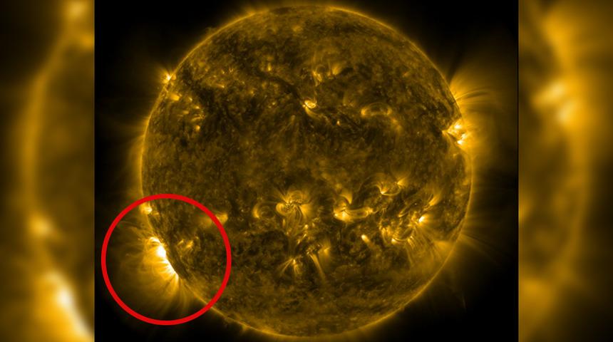 2022'nin en şiddetli üçüncü güneş patlaması... Atlantik Okyanusu'nu vurdu, NASA'nın yakaladığı görüntü şaşkına çevirdi!