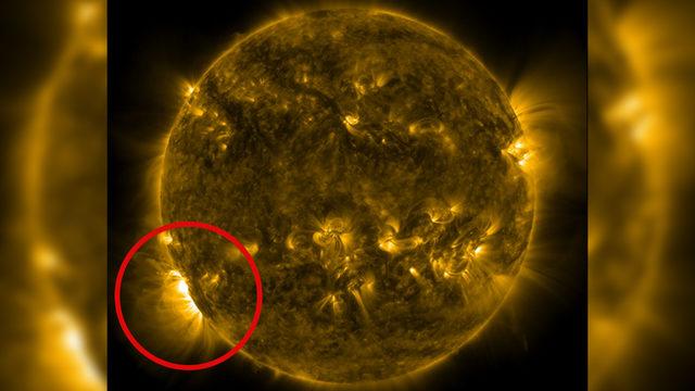 2022'nin en şiddetli üçüncü güneş patlaması... Atlantik Okyanusu'nu vurdu, NASA'nın yakaladığı görüntü şaşkına çevirdi!