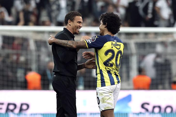 Son dakika: Beşiktaş - Fenerbahçe derbisi sonrası dikkat çeken an! Valerien Ismael ve Luiz Gustavo sarıldı...