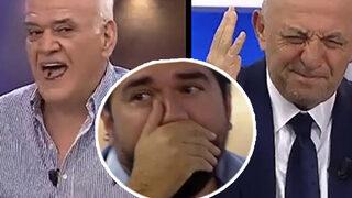 Ahmet Çakar'dan Türk televizyon tarihine geçecek olay! Canlı yayında bardağına düşen sineği çatır çutur yedi...