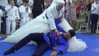 Denizli'de bu düğünü kimse unutmayacak! Gelin, damadı yerden yere vurdu: İçime sindi