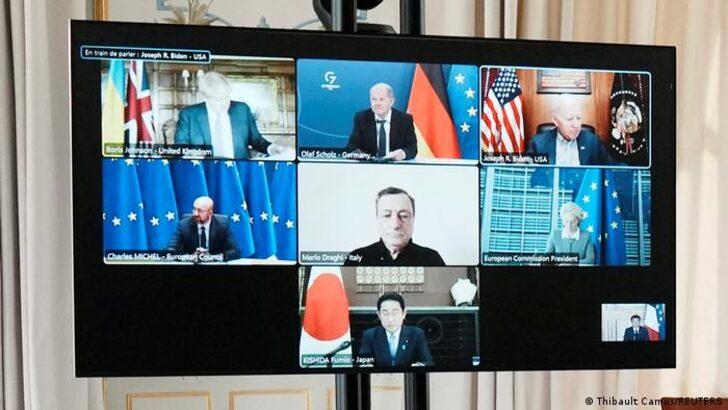 G7 ülkeleri Rus petrol ithalatını durdurmada anlaştı