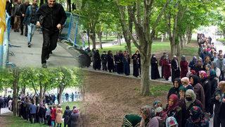 Yer: Kayseri! Geceden sıraya girdiler, 1 saatte tükendi