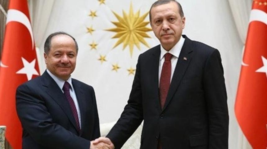 Cumhurbaşkanı Erdoğan&rsquo;dan Barzani&rsquo;ye taziye telefonu