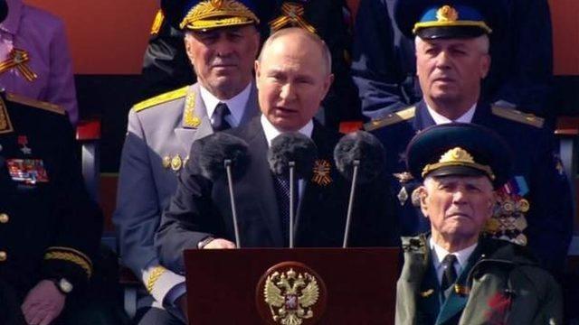 Putin, Zafer Günü'nde konuştu: Batı Rusya'yı işgale hazırlanıyordu