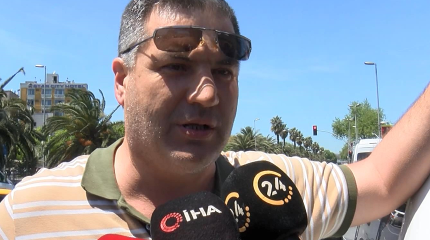 Fatih'te trafik denetimine takılan taksici: Zihniyeti bozuk, turist avcısı olanlar var