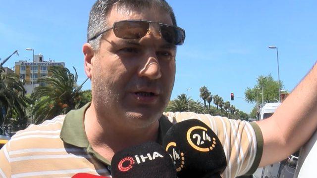 Fatih'te trafik denetimine takılan taksici: Zihniyeti bozuk, turist avcısı olanlar var