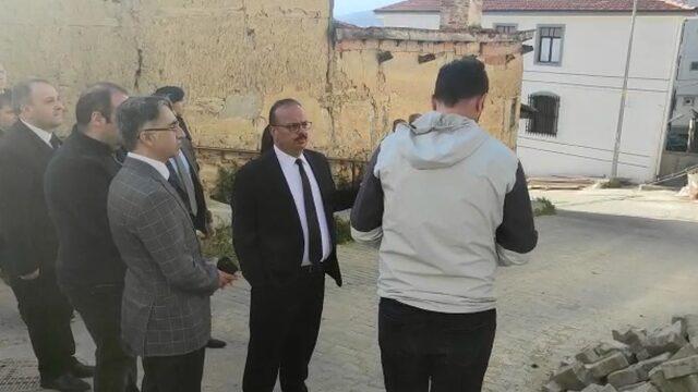 Vali'den restorasyonun gecikmesine tepki! 'Şimdi sen martaval okuyorsun, onu geç'