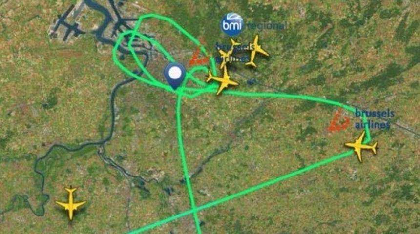 THY u&ccedil;ağı Liege Havalimanı'na y&ouml;nlendirildi