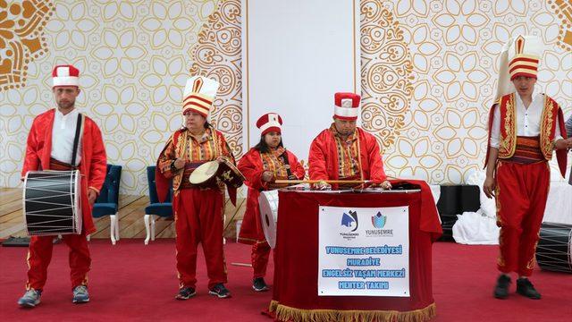 Manisa'da kurulan Engelsiz Mehter Takımı ilk konserine hazırlanıyor