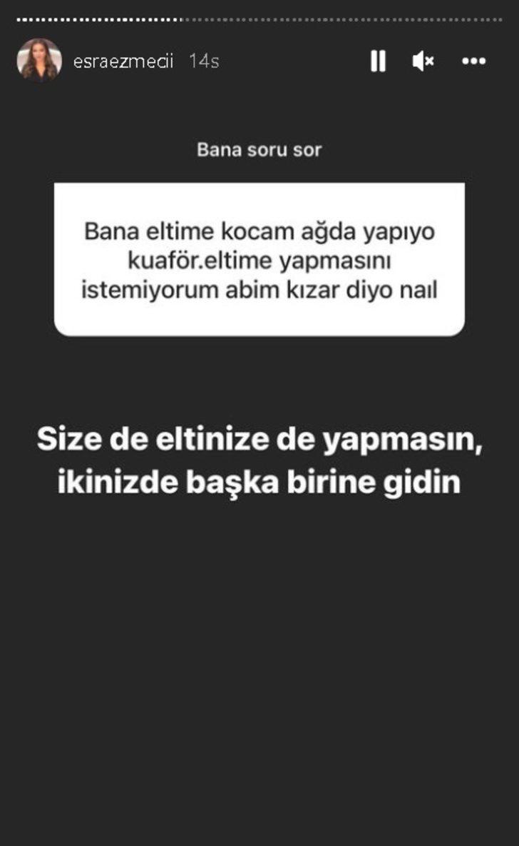 Psikolog Esra Ezmeci gelen soru karşısında şaşkına döndü! "Kocam bana ve eltime ağda yapıyor" G4