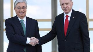 Son dakika: Cumhurbaşkanı Erdoğan'dan Kazakistan Cumhurbaşkanı Tokayev ile ortak basın toplantısı