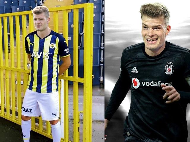 Alexander Sörloth'a Fenerbahçe forması giydirdiler!
