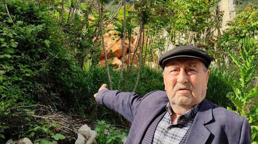 Dev kayalar evlerinin üzerine bırakıldı! Gözlerine uyku girmiyor