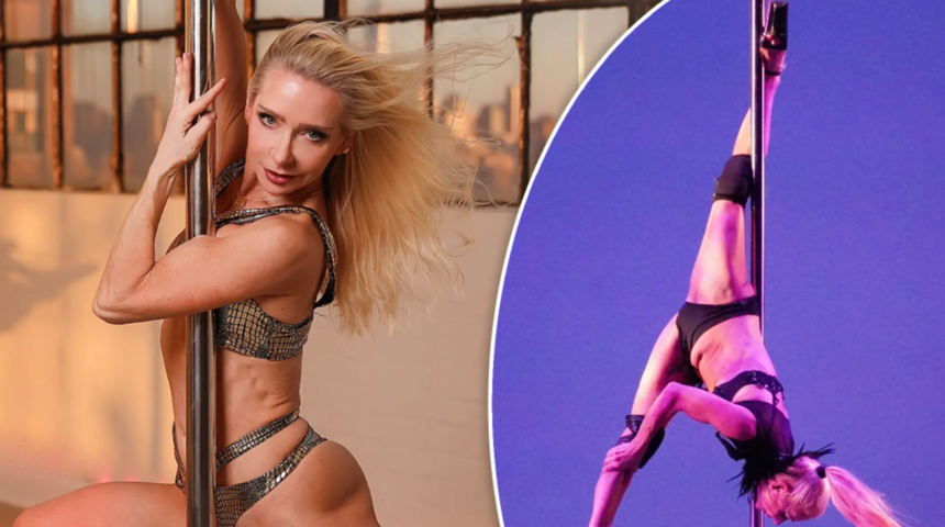 Biri 55 diğeri 71 yaşında: Hayatlarındaki en b&uuml;y&uuml;k tutkuları direk dansı!