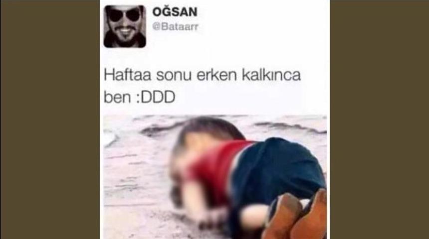 Aylan bebeği mizah konusu yapan çalışan kovuldu