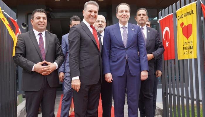 Fatih Erbakan ile Mustafa Sarıgül bir araya geldi! Dikkat çeken ziyaret