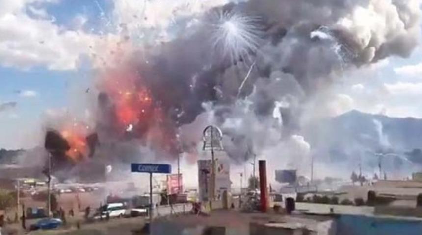 Meksika'da patlama: 29 &ouml;l&uuml;, 70 yaralı