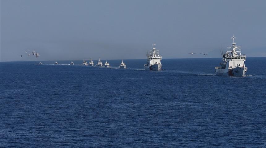 Deniz Aslanı 2022 Ege Denizi'nde başladı