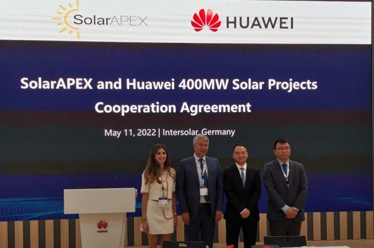 Huawei ve SolarAPEX’ten güneş enerjisi alanında 400 MW’lık işbirliği