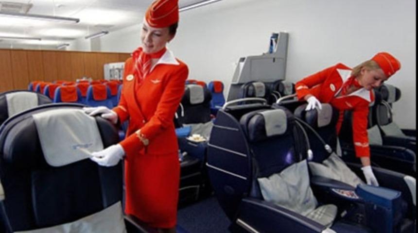 U&ccedil;akta koku sa&ccedil;mamak i&ccedil;in hosteslerden &ouml;neriler