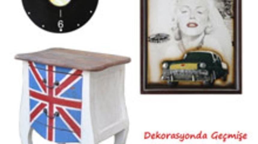 Dekorasyonda Retro Aşkı