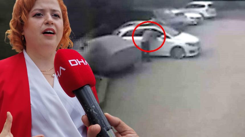Güvenlik kameraları saniye saniye kaydetmişti! Aracında saldırıya uğrayan kadın: Böyle insanlara meydanı bırakmayın